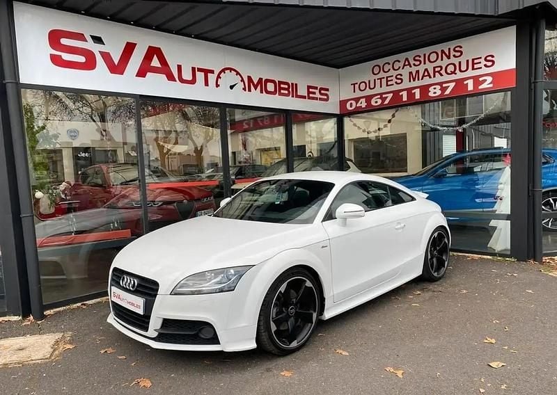 Blanc Occasion 2014 Audi TTS S-Line Coupé | 14 490 € - Image 1/4