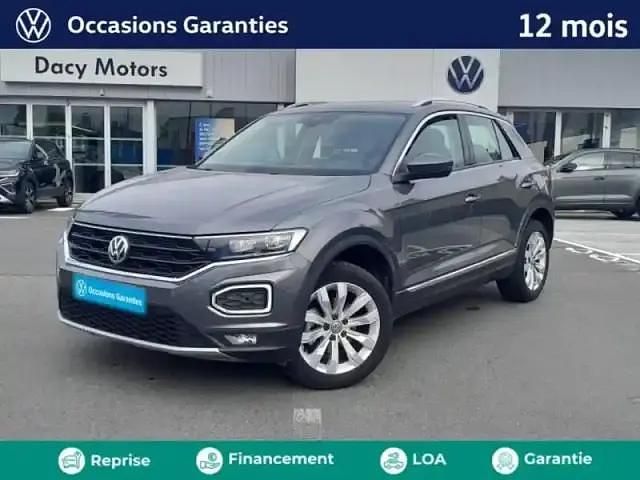 Gris indium Occasion 2018 VW T-Roc SUV | 18 490 € (Prix juste) - Image 1/4