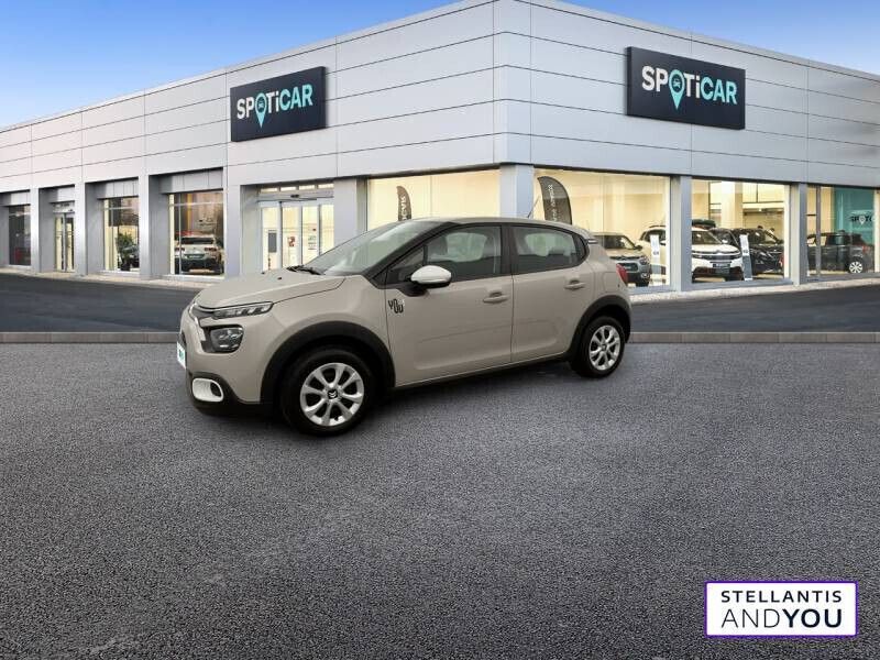 Beige Utilisé 2023 Citroën C3 PureTech Citadine | 11 490 € (Prix juste) - Image 1/4