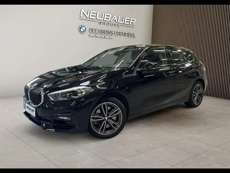 Noir Occasion 2022 BMW 120 Sport Line Citadine | 24 800 € (Super prix) - Image 1/4