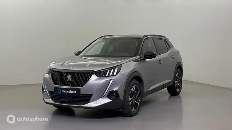Gris Utilisé 2021 Peugeot 2008 GT SUV | 16 990 € (Prix juste) - Image 1/4
