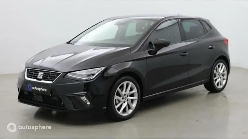 Noir minuit métal Utilisé 2024 Seat Ibiza FR Berline | 20 499 € (Prix juste) - Image 1/4
