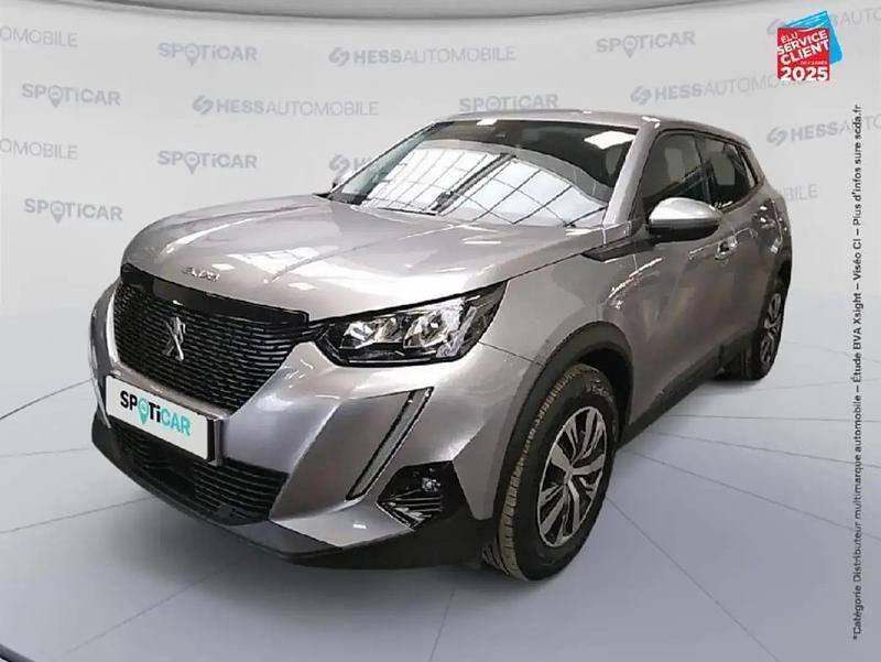Gris Utilisé 2021 Peugeot 2008 Business-Line SUV | 14 299 € (Bon prix) - Image 1/4