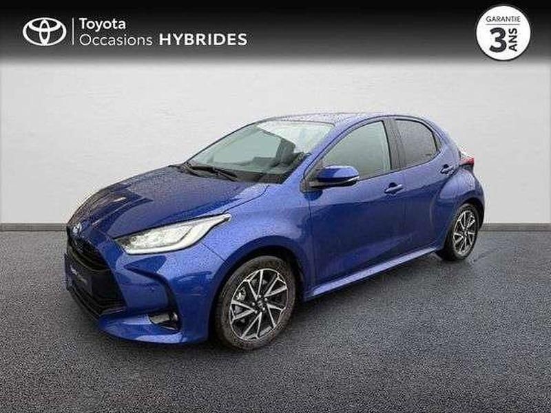 Bleu kyanite (m) Utilisé 2023 Toyota Yaris Hybrid Design Berline | 21 990 € (Prix juste) - Image 1/1