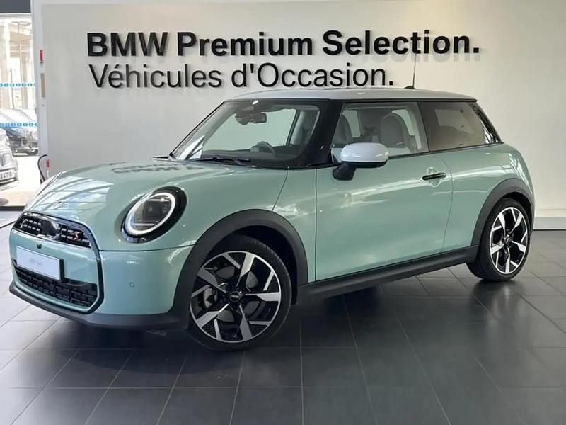Vert Utilisé 2024 Mini Cooper S Classic Citadine | 33 200 € (Prix assez cher) - Image 1/4
