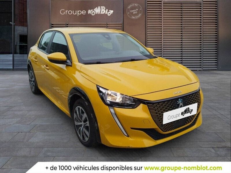 Occasion Peugeot e-208 100 kW (136 ch) 2021 Jaune Citadine