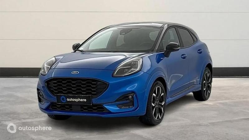 Bleu Utilisé 2020 Ford Puma ST-Line X SUV | 17 499 € (Prix juste) - Image 1/4