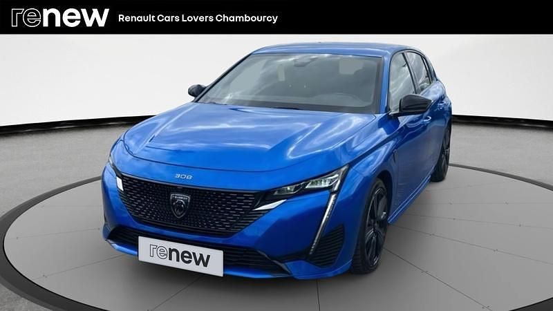 Bleu Utilisé 2022 Peugeot 308 GT Berline | 21 980 € (Prix juste) - Image 1/4