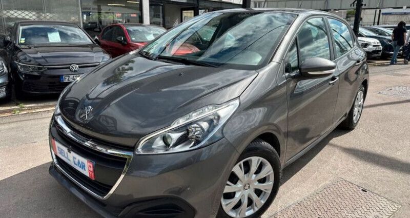 Gris Utilisé 2019 Peugeot 208 Active Citadine | 8 900 € (Super prix) - Image 1/4