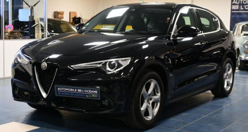 Noir Utilisé 2019 Alfa Romeo Stelvio Super SUV | 20 496 € (Bon prix) - Image 1/4