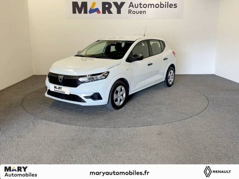 Blanc Utilisé 2022 Dacia Sandero Essentiel Citadine | 11 790 € (Prix juste) - Image 1/4