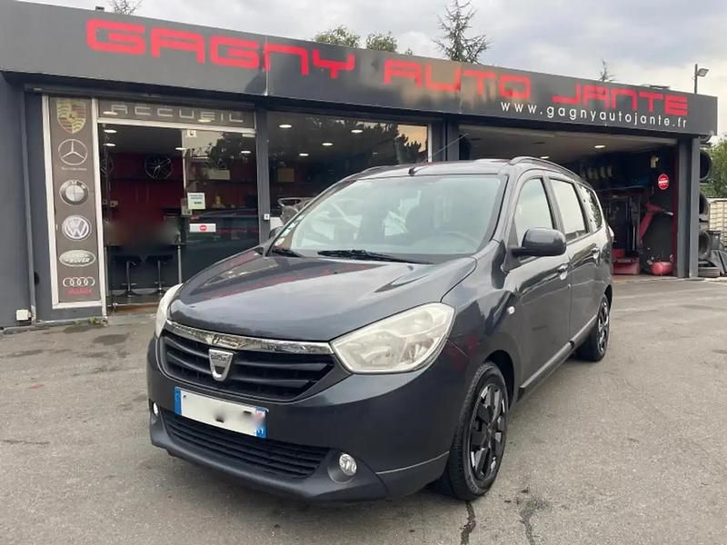 Gris Utilisé 2012 Dacia Lodgy Ambiance Monospace | 4 990 € (Prix cher) - Image 1/4