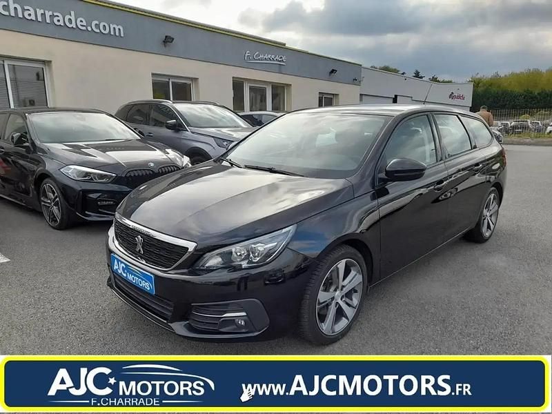 Noir Utilisé 2018 Peugeot 308 Active Break | 12 350 € (Bon prix) - Image 1/4