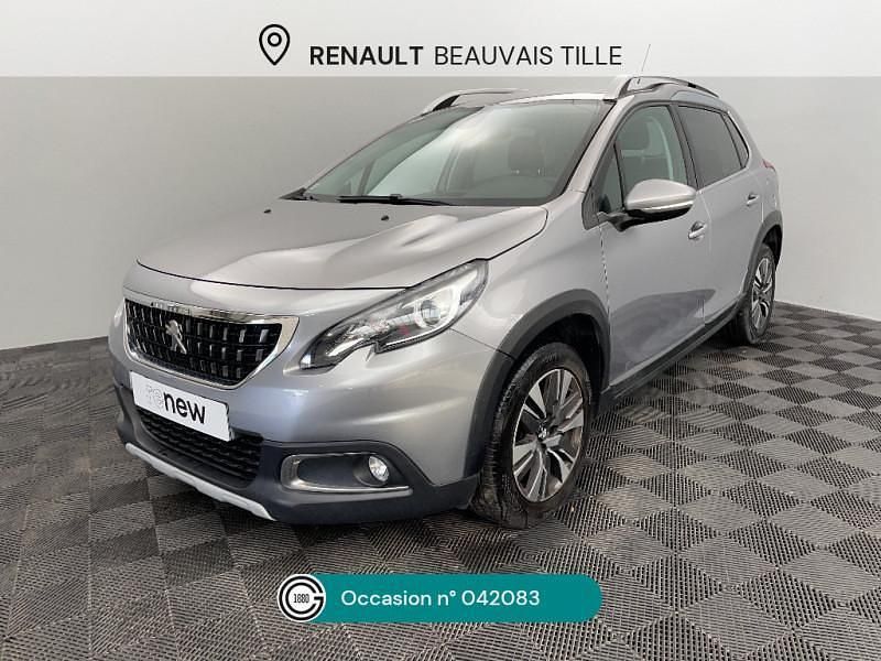 Gris Utilisé 2019 Peugeot 2008 Allure SUV | 12 990 € (Bon prix) - Image 1/4
