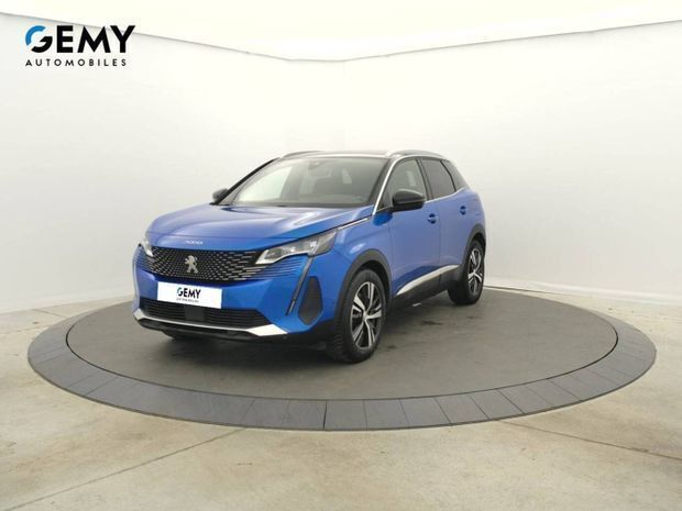 Bleu Utilisé 2021 Peugeot 3008 GTi | 22 900 € (Prix juste) - Image 1/4