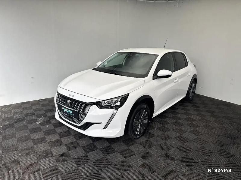 Blanc Utilisé 2022 Peugeot e-208 Style Citadine | 12 480 € (Bon prix) - Image 1/4