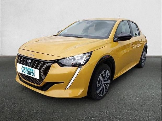 Jaune Utilisé 2022 Peugeot e-208 Active Citadine | 14 590 € (Prix juste) - Image 1/4