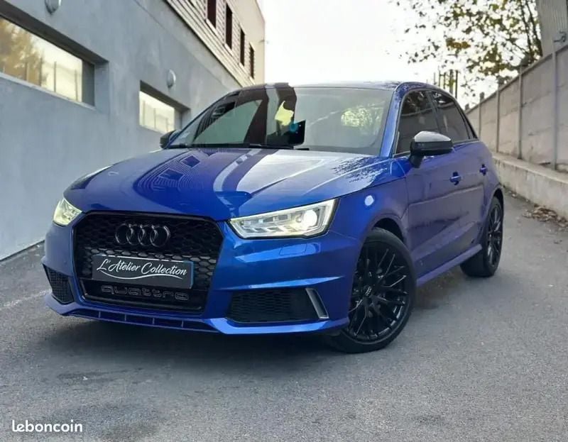 Bleu Utilisé 2017 Audi S1 Sportback Citadine | 23 990 € (Bon prix) - Image 1/4