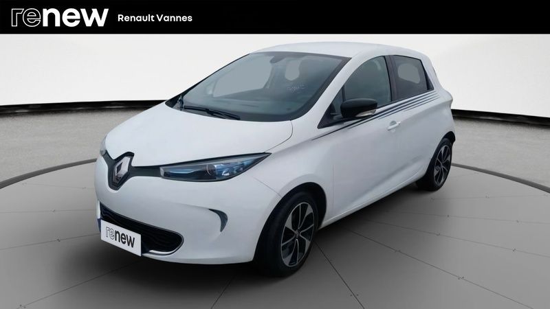 Blanc Utilisé 2017 Renault Zoe Intens Citadine | 7 370 € (Prix juste) - Image 1/4