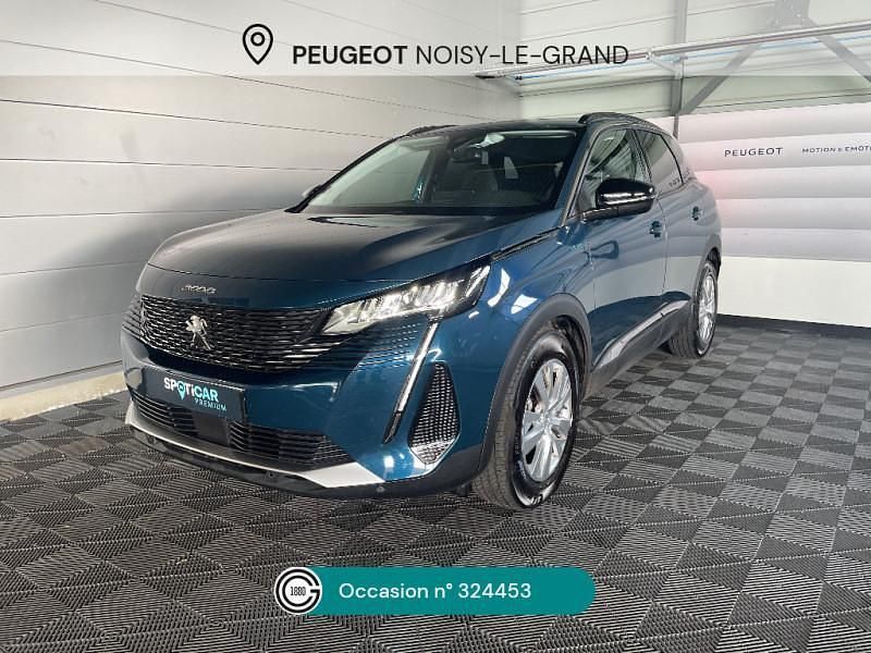Bleu Utilisé 2022 Peugeot 3008 Style SUV | 21 250 € (Bon prix) - Image 1/4