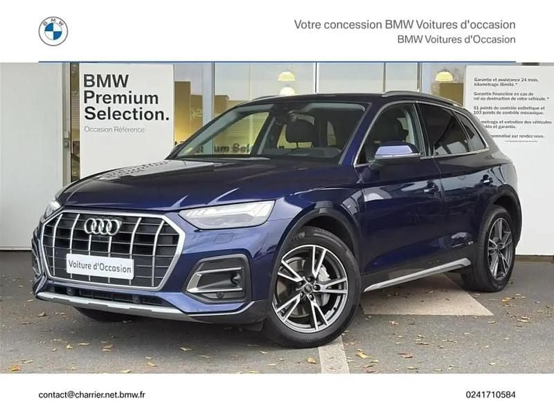 Bleu Occasion 2024 Audi Q5 Sport SUV | 50 900 € (Prix juste) - Image 1/4