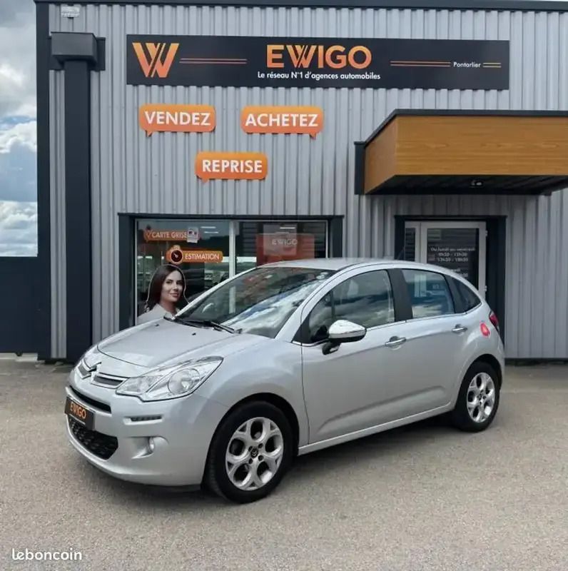 Gris Utilisé 2015 Citroën C3 Feel Citadine | 4 990 € (Super prix) - Image 1/4
