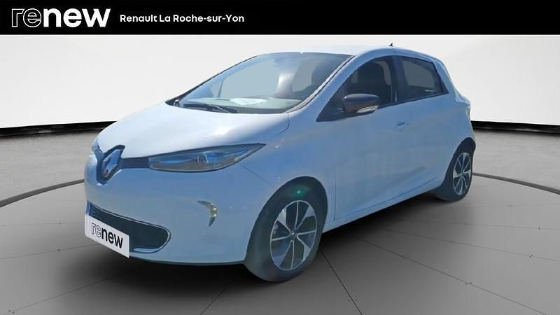 Blanc Occasion 2018 Renault Zoe Intens Citadine | 8 490 € (Prix juste) - Image 1/4
