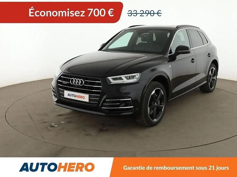 Noir Occasion 2020 Audi Q5 S-Line SUV | 32 590 € (Prix juste) - Image 1/2