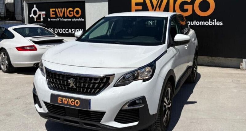 Blanc Utilisé 2018 Peugeot 3008 Access Monospace | 13 989 € (Bon prix) - Image 1/4