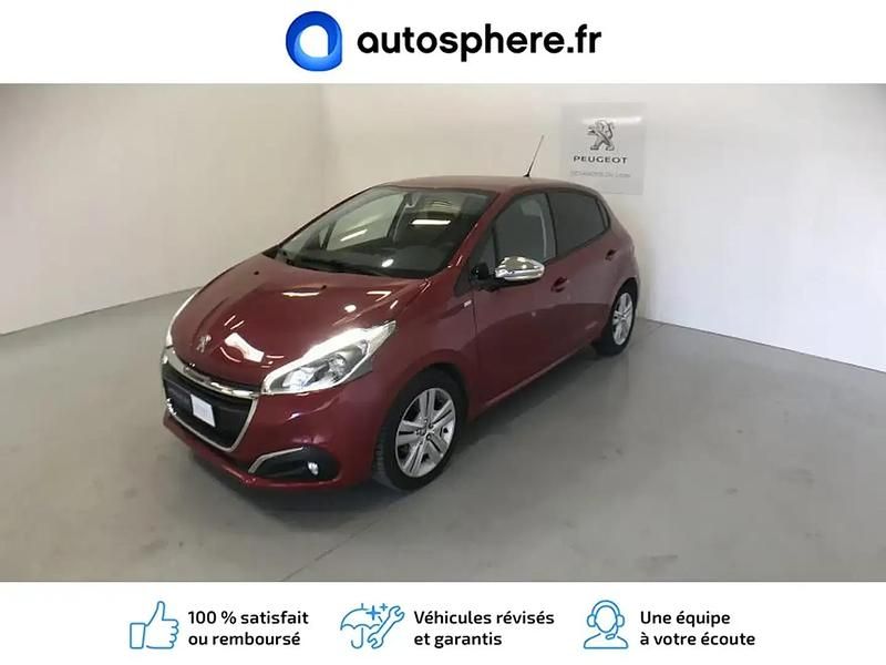 Rouge Occasion 2017 Peugeot 208 Active Citadine | 11 480 € (Prix juste) - Image 1/4