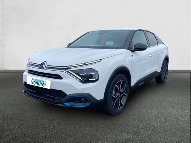 Blanc Utilisé 2022 Citroën e-C4 Shine Berline | 20 990 € (Prix juste) - Image 1/4