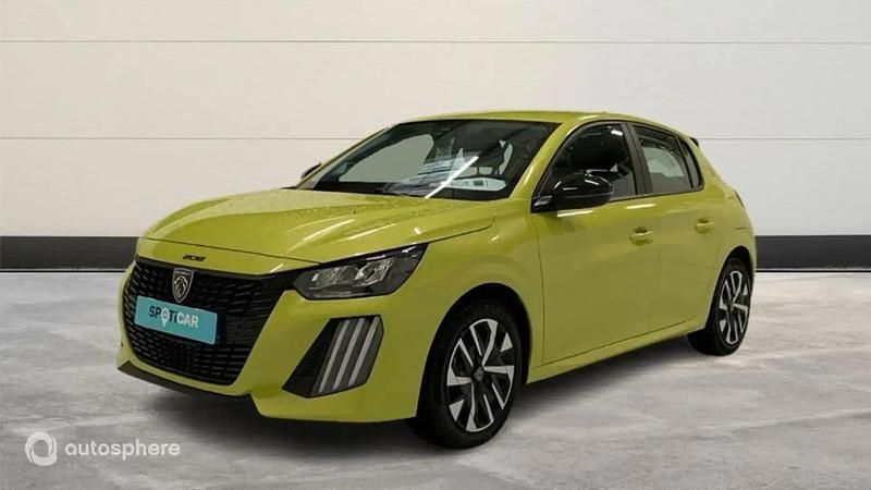 Jaune Utilisé 2024 Peugeot 208 Active Citadine | 18 499 € (Prix juste) - Image 1/4