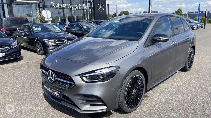 Gris montagne métallisé Utilisé 2024 Mercedes B250e AMG line Monospace | 47 990 € (Prix juste) - Image 1/4
