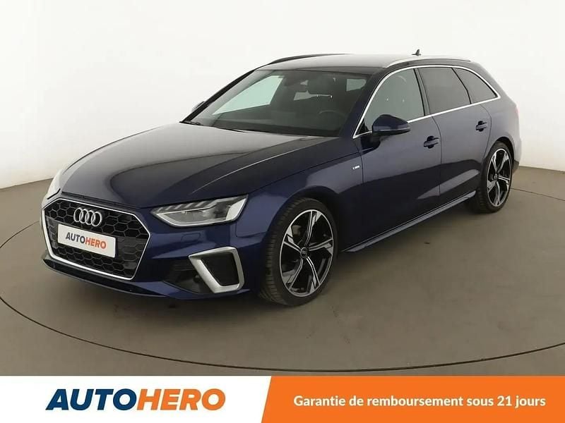 Bleu Utilisé 2022 Audi A4 S-Line Break | 31 390 € (Prix assez cher) - Image 1/2