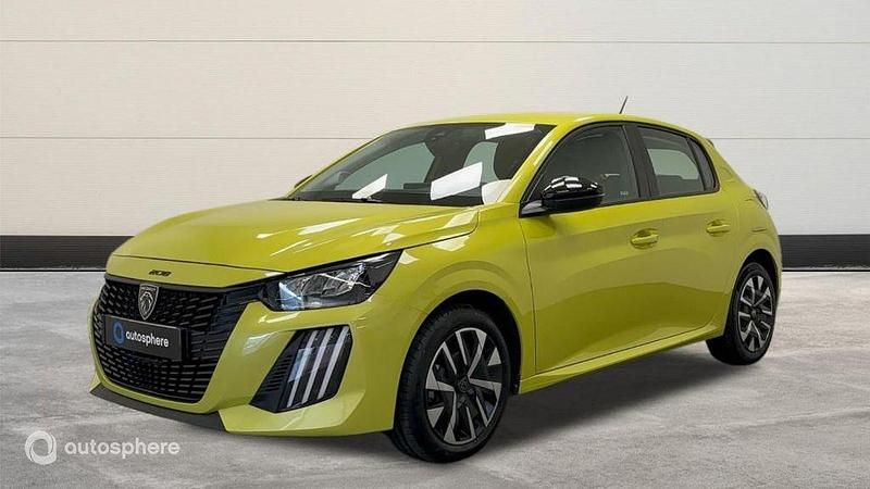 Jaune Nouvelle 2024 Peugeot 208 Active Citadine | 16 490 € (Bon prix) - Image 1/4
