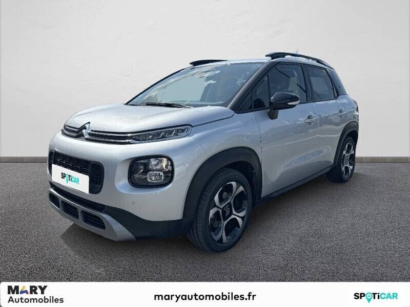 Gris Utilisé 2019 Citroën C3 Aircross PureTech SUV | 12 990 € (Prix juste) - Image 1/4