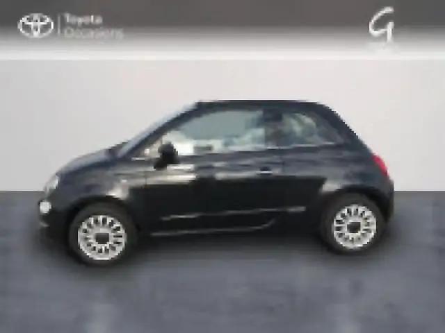 Occasion Fiat 500C Lounge 69 ch (50 kW) 2019 Crossover black métal Cabriolet