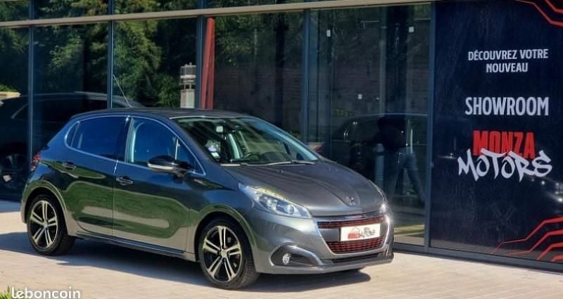 Gris Utilisé 2016 Peugeot 208 GT-line Citadine | 7 900 € (Bon prix) - Image 1/4