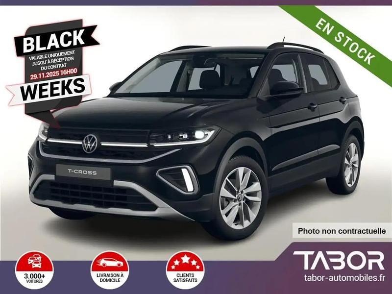 Noir Nouvelle 2025 VW T-Cross SUV | 26 196 € (Prix juste) - Image 1/4