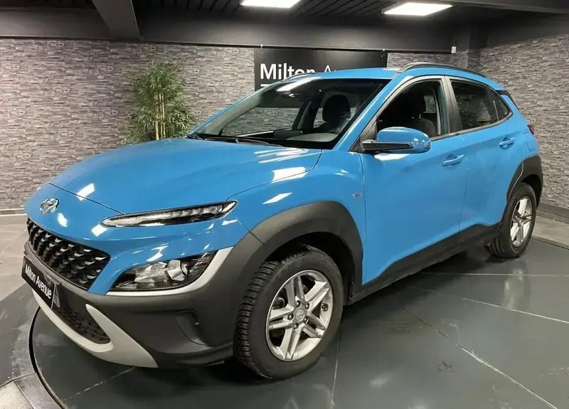 Bleu Utilisé 2022 Hyundai Kona SUV | 17 490 € (Super prix) - Image 1/4