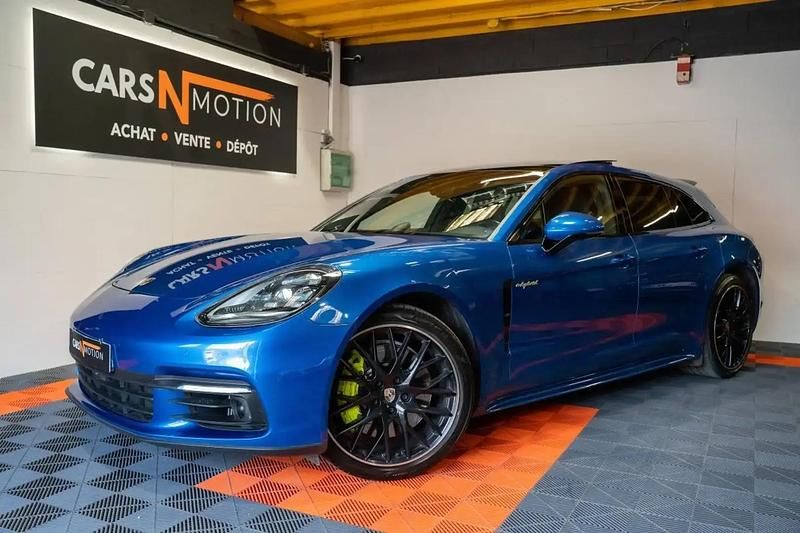 Bleu Utilisé 2019 Porsche Panamera S E-Hybrid Berline | 66 990 € (Super prix) - Image 1/4