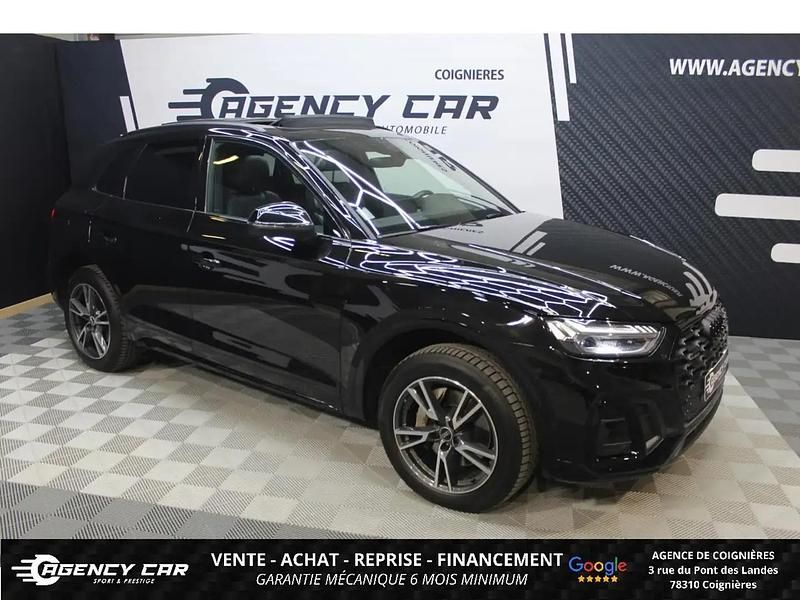 Noir Utilisé 2021 Audi Q5 S-Line SUV | 37 899 € (Prix juste) - Image 1/4