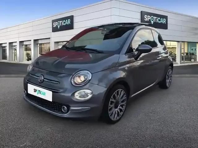 Gris Utilisé 2020 Fiat 500 Dolcevita Berline | 12 990 € (Prix assez cher) - Image 1/4