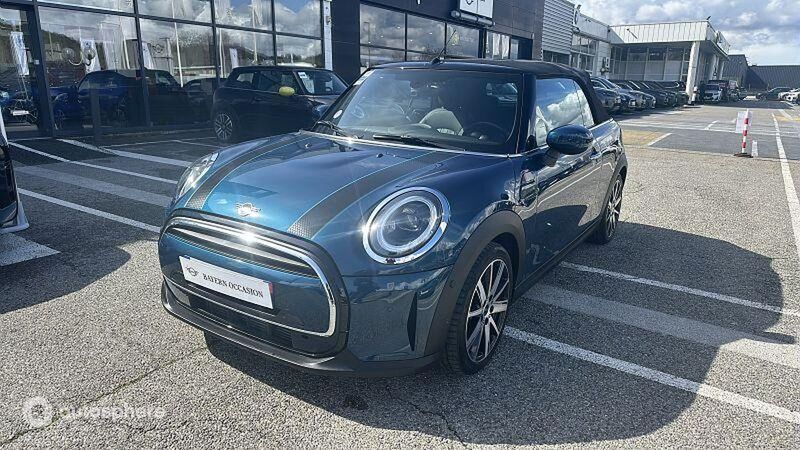 Bleu Utilisé 2022 Mini Cooper Cabriolet Cabriolet | 27 999 € (Prix juste) - Image 1/4