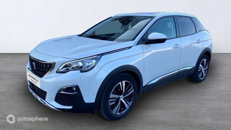 Blanc Utilisé 2018 Peugeot 3008 Allure SUV | 12 580 € (Prix juste) - Image 1/4