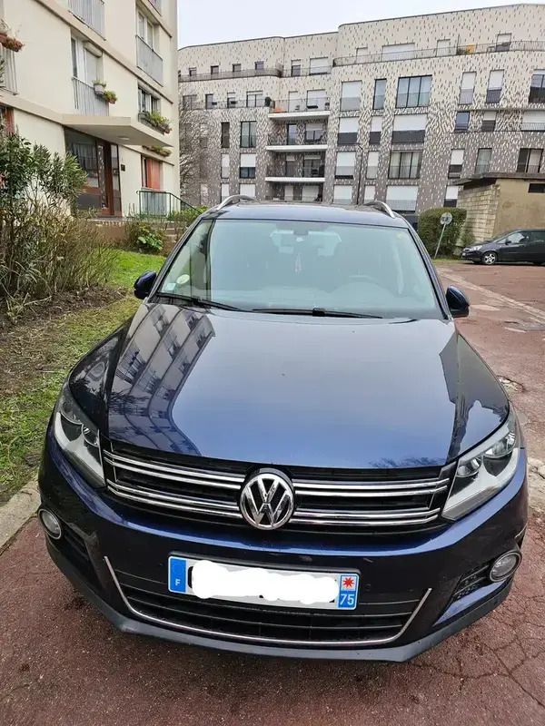 Bleu Utilisé 2013 VW Tiguan SUV | 13 500 € (Prix juste) - Image 1/4