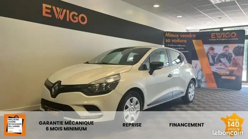 Blanc Utilisé 2018 Renault Clio IV Berline | 9 990 € (Prix juste) - Image 1/4