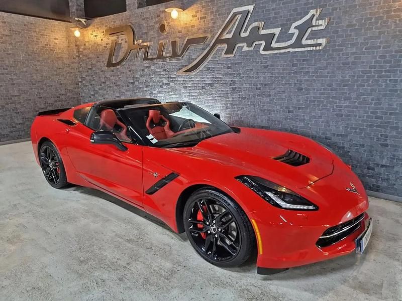 Rouge Utilisé 2016 Chevrolet Corvette Stingray Coupé | 69 990 € - Image 1/4