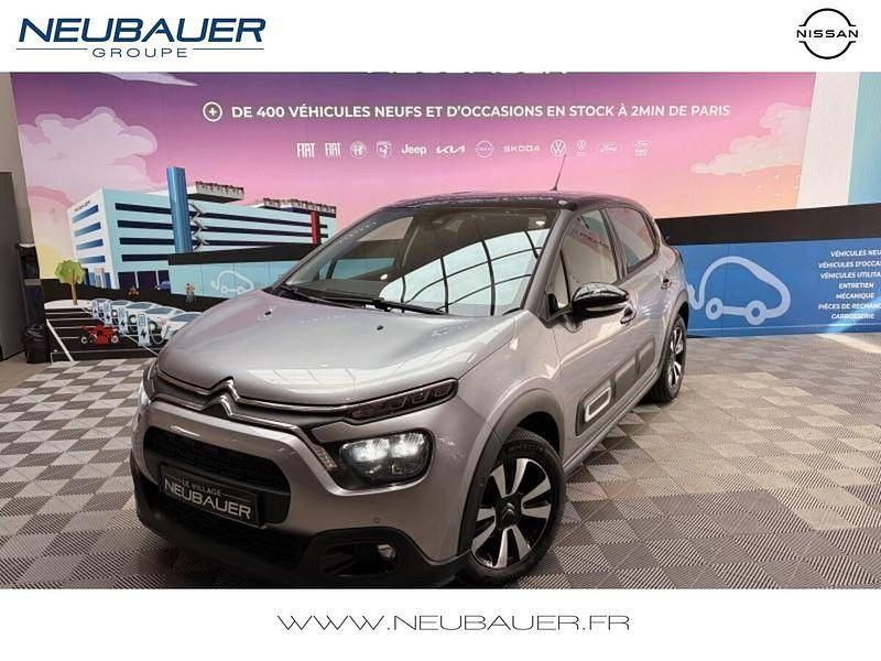 Gris acier (m) Utilisé 2023 Citroën C3 PureTech Citadine | 11 990 € (Prix juste) - Image 1/4
