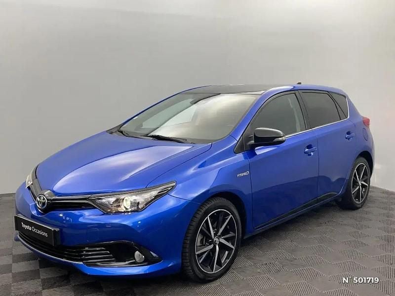 Bleu Occasion 2018 Toyota Auris Hybrid | 15 790 € (Prix assez cher) - Image 1/4